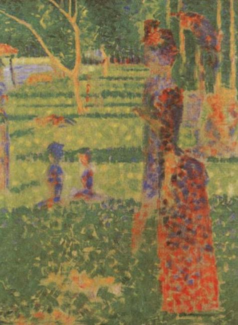 Georges Seurat Couple china oil painting image